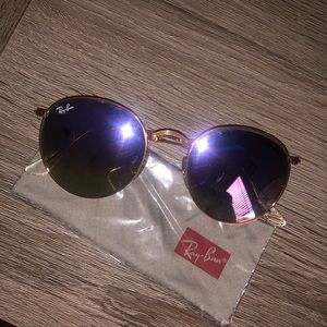 ***FINAL PRICE*** Purple tint Ray ban sunglasses